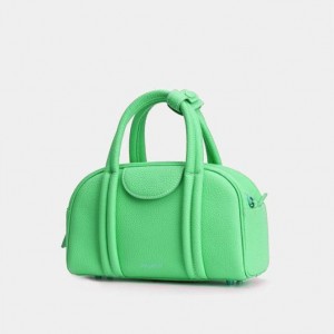 Bolsas Hombro Songmont Small Bowling Verde Claro | PERU 895172E