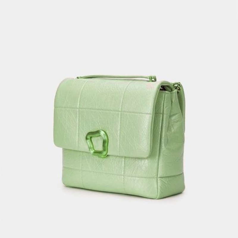 Bolsas Hombro Songmont Large Chocolate Verde Menta | PERU 236751R